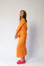 Load image into Gallery viewer, THE REMI SKIRT IN ORANGE SODA
