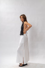 Load image into Gallery viewer, THE LOTTIE SKIRT CRISP WHITE
