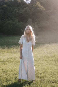 The Palma Dress in Natural