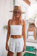 Load image into Gallery viewer, The Leila Top in Crisp White
