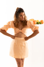 Load image into Gallery viewer, The Amalfi Skirt in Grapefruit
