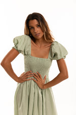 Load image into Gallery viewer, The Laguna Dress in Lime
