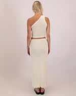 Load image into Gallery viewer, Pippa Knit Maxi Skirt Ivory
