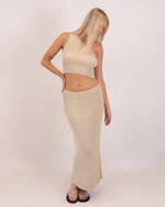 Load image into Gallery viewer, Pippa Knit Maxi Skirt Oat
