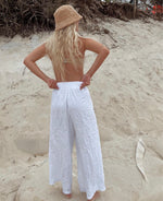 Load image into Gallery viewer, The Zephyr Linen Pants in Crisp White
